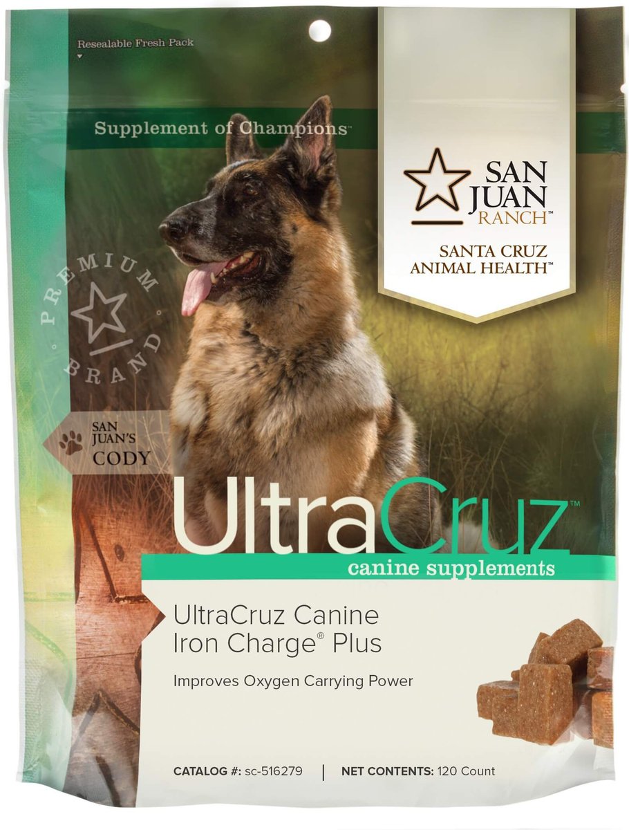 UltraCruz Iron Charge Plus Dog Supplement