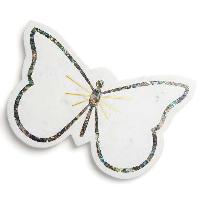 Butterfly Marble Cheese Board   Large