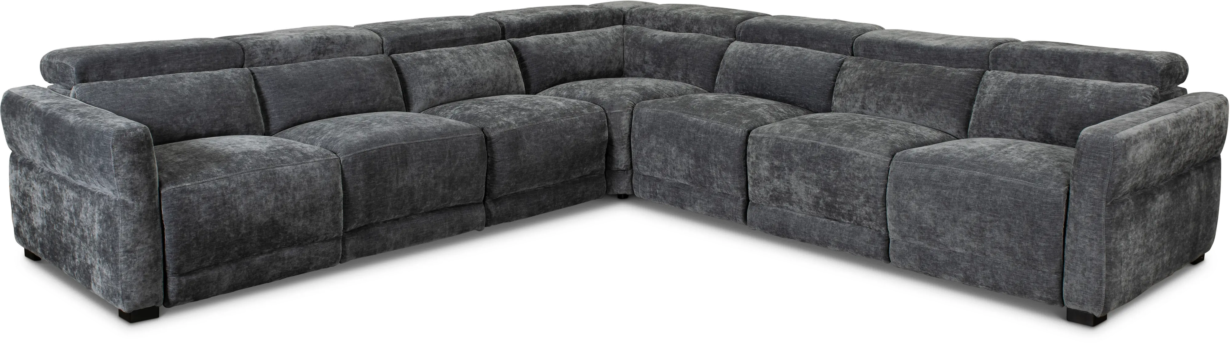 Mystery 5-Piece L-Shaped Power Reclining Sectional