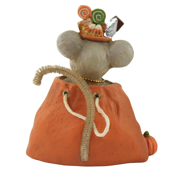 Bethany Lowe Designs Bethany Lowe Designs Halloween Halloween Nibbles One Figurine 4 25 Inches Mouse Trick Or Treat Apple Td0060