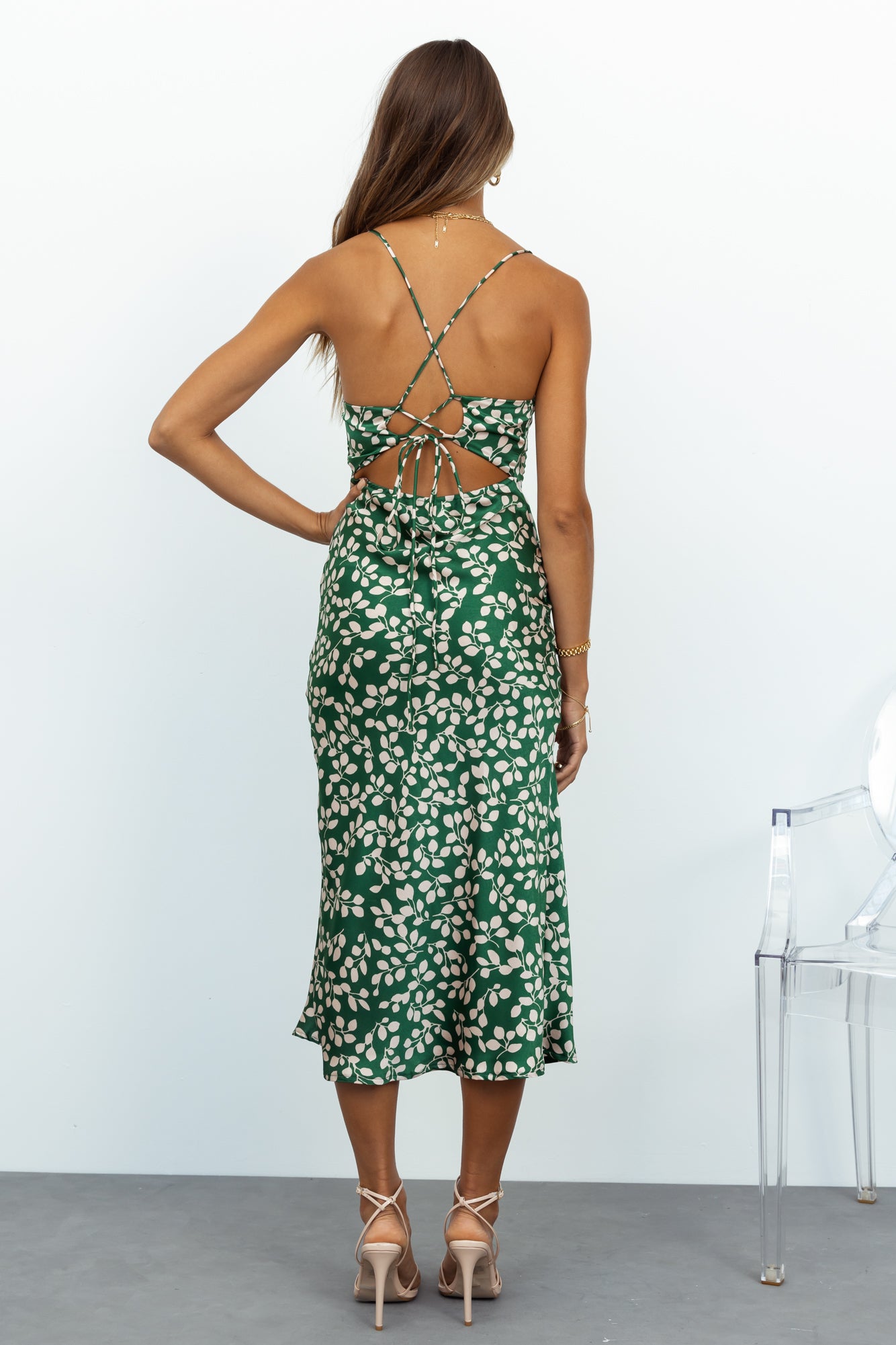 Sunlight Loving Maxi Dress Green