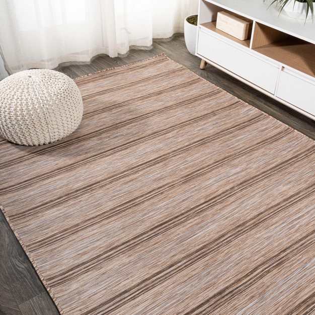 Bo Modern Farmhouse Wide Stripe Area Rug Jonathan Y