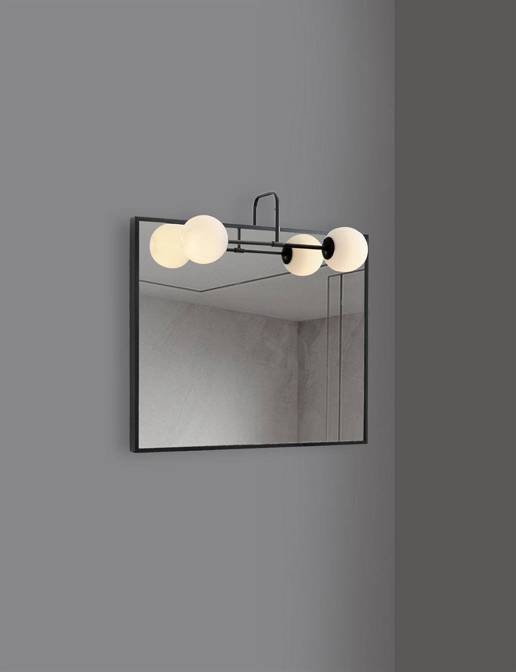 Opal Bathroom Mirror Light