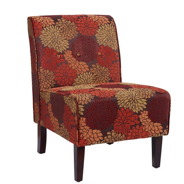 Porch and Den Pihl Floral Harvest Lounge Chair