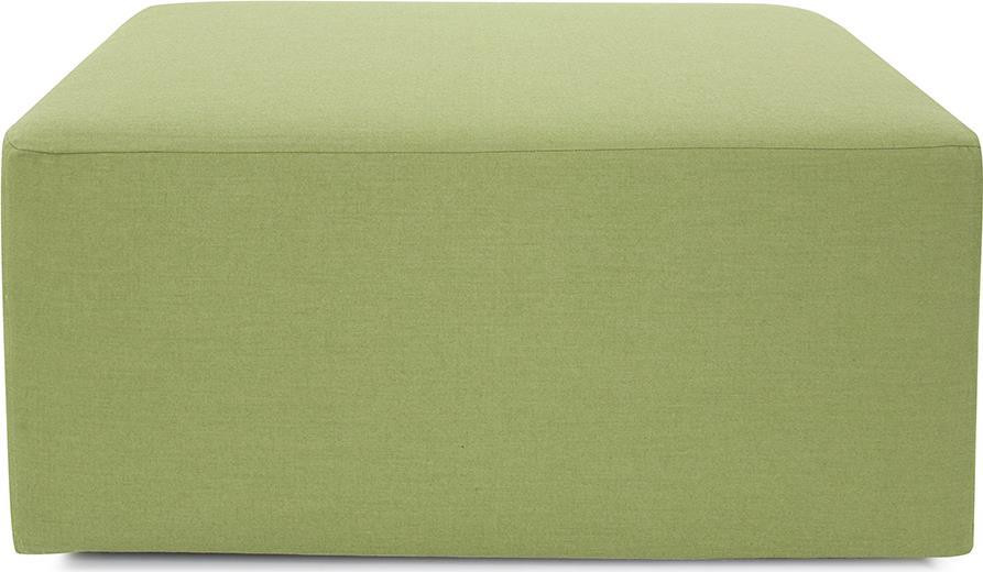 Universal Square Ottoman HOWARD ELLIOTT 36 In Moss Green Sun   Contemporary   Outdoor Footstools And Ottomans   by EuroLuxHome  Houzz