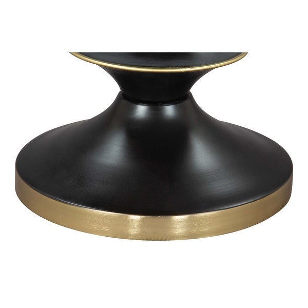 Donahue Side Table Gold and Black - 16