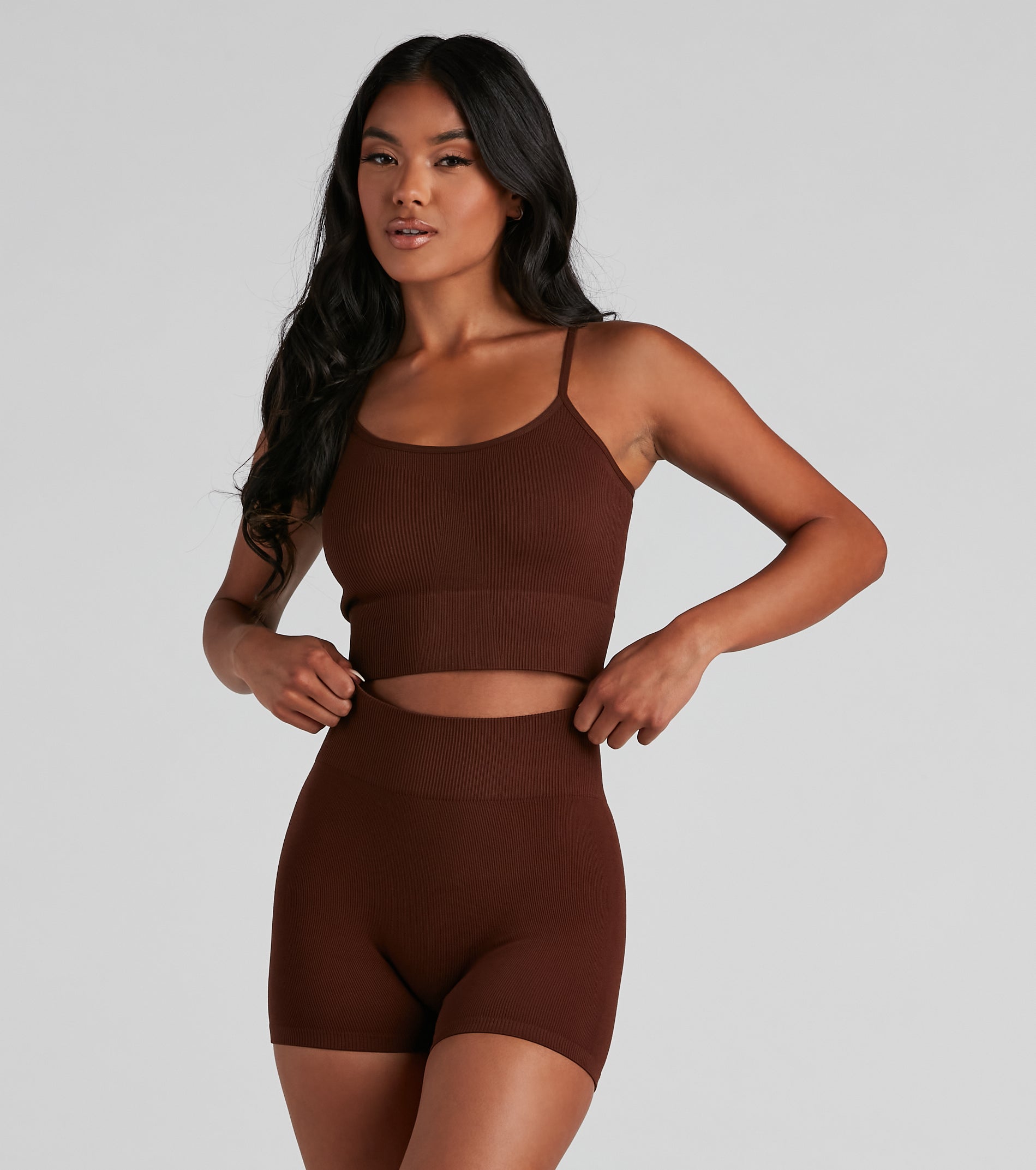 Never Take Off Seamless Longline Bralette