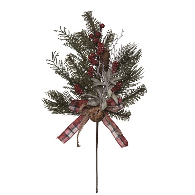 22 In. Multicolor Christmas Rustic Spray