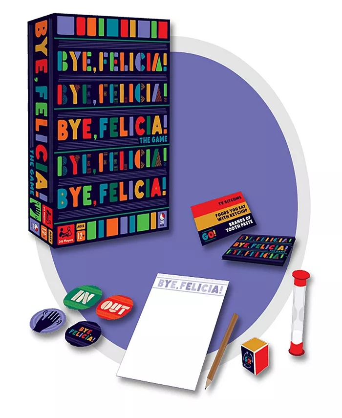 Big G Creative Bye  Felicia Party Game The Fast-Paced Board Game With a Goodbye Diss For Teens Adults