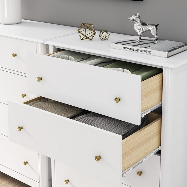 Drawer Chest， 4 Dresser Chest of Drawers， Clothes Storage Cabinet with Drawers， Modern Dresser for Bedroom - as picture - - 37668986