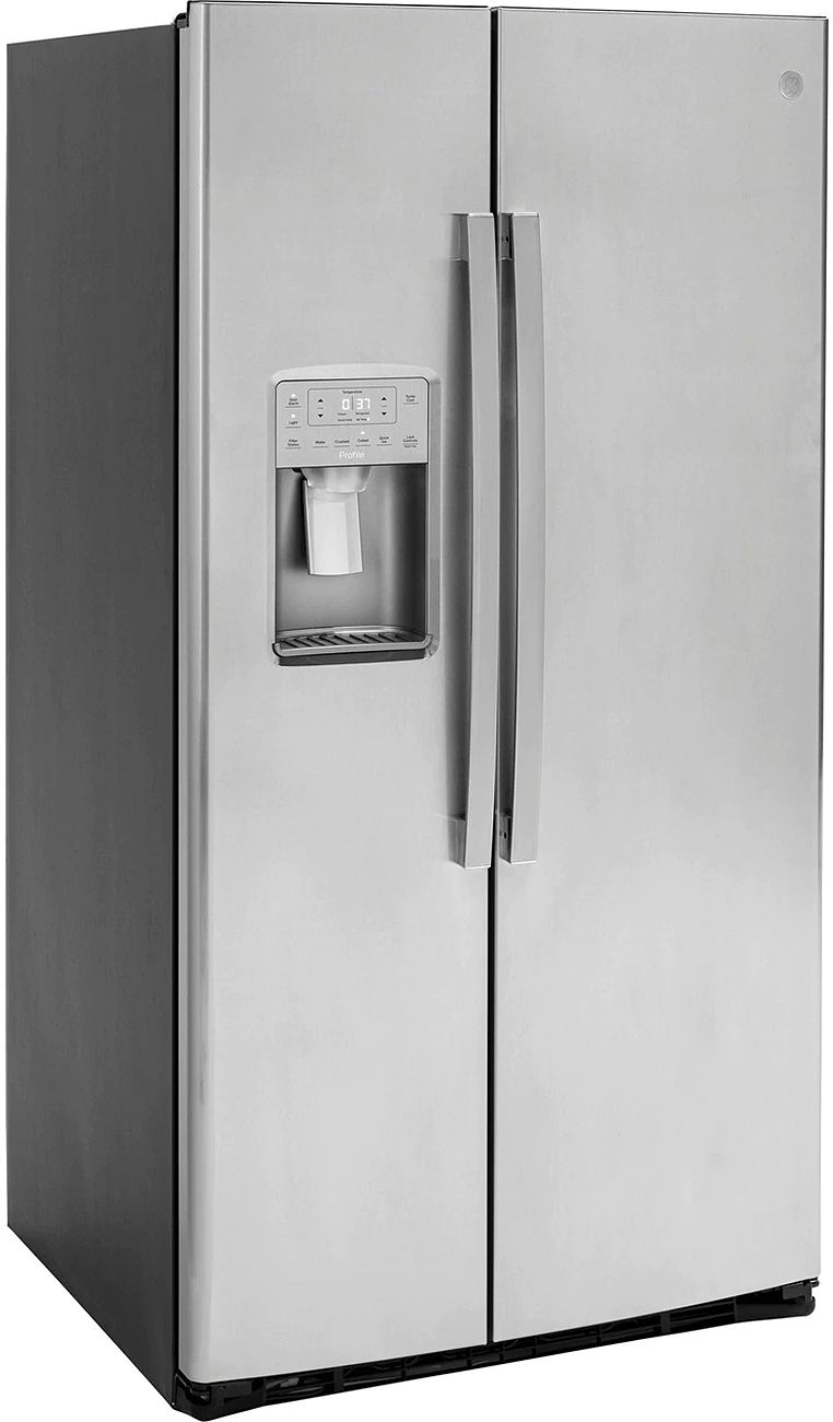 GE Profile ENERGY STAR 25.3 Cu. Ft. Fingerprint Resistant Stainless Steel Side-By-Side Refrigerator