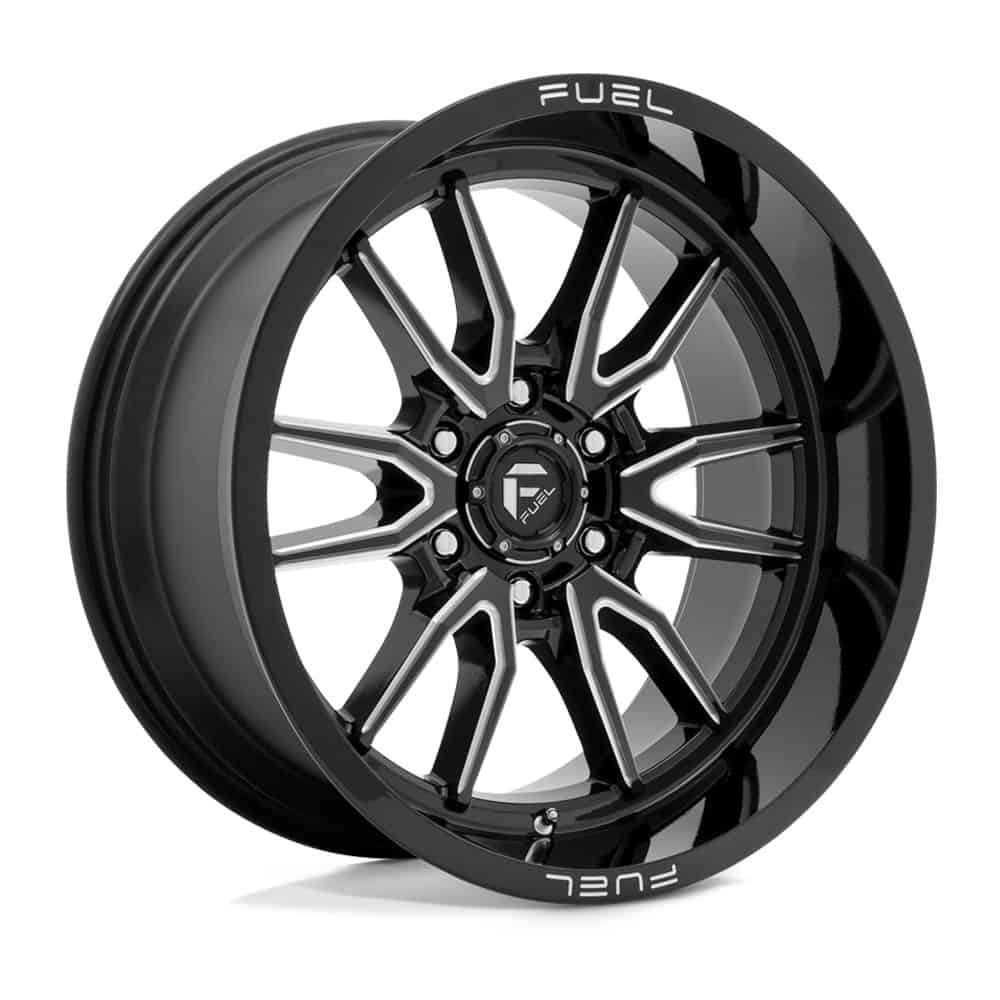 Fuel 1PC Wheels D761 20X9 8X170 G-BLK MILL 01MM