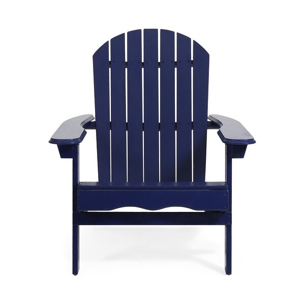 Hanlee Acacia Wood Folding Adirondack Chair by Christopher Knight Home