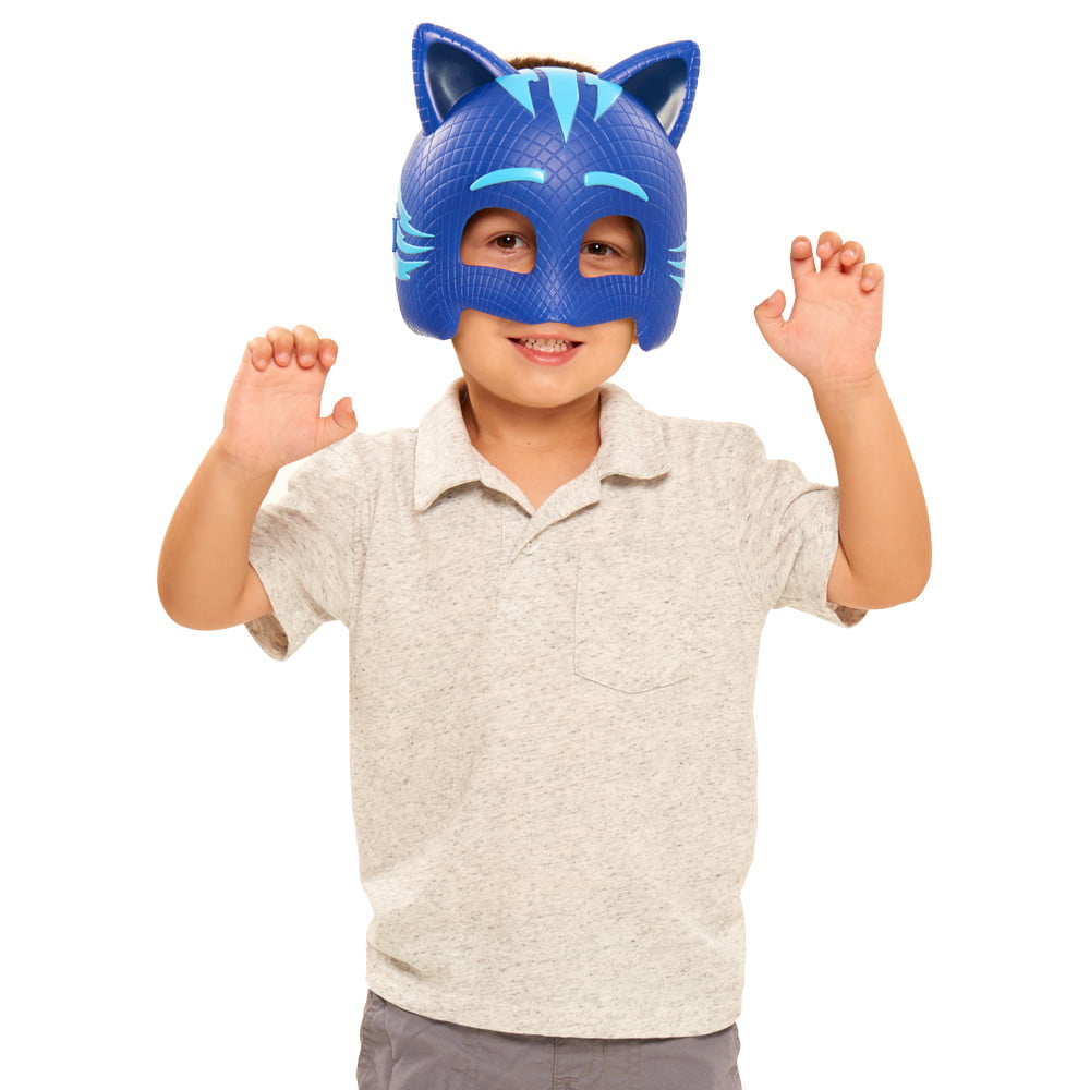 PJ Masks Catboy Mask， Adjustable Kids Mask for Catboy Costume， Blue，  Kids Toys for Ages 3 Up， Gifts and Presents