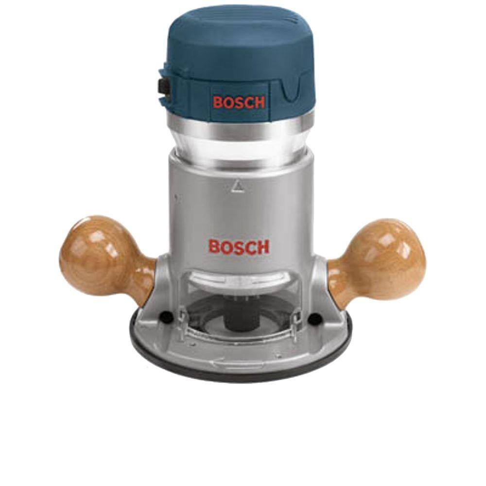 Bosch 11 Amp Corded 1-516 in. Single-Speed Fixed-Base Router Kit (6 Accessories) 1617