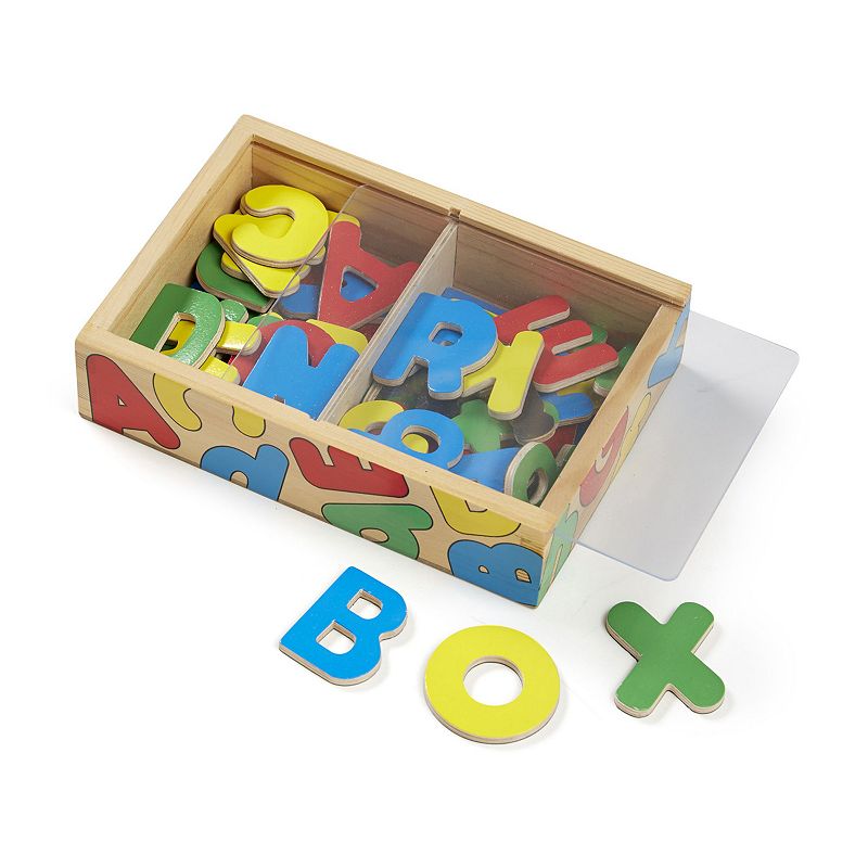 Melissa and Doug Magnetic Wooden Alphabet