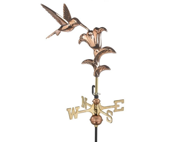 Good Directions Hummingbird Garden Weathervane 8807PG