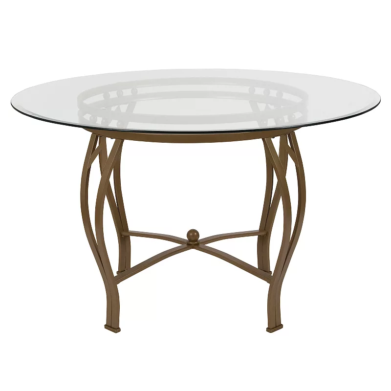 Flash Furniture Syracuse Round Dining Table