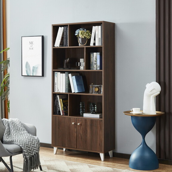 Bookcase  Bookshelf Walnut W965126723