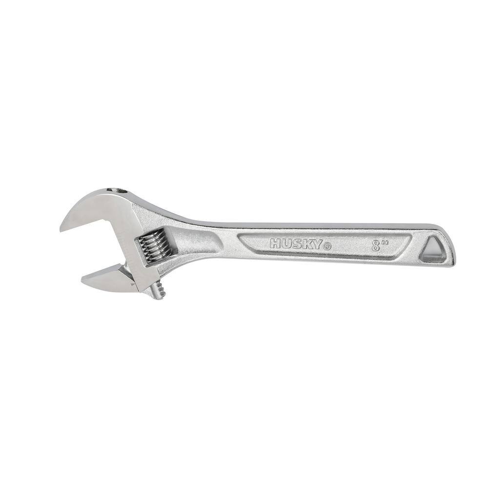 Husky 8 in. Adjustable Wrench 90128