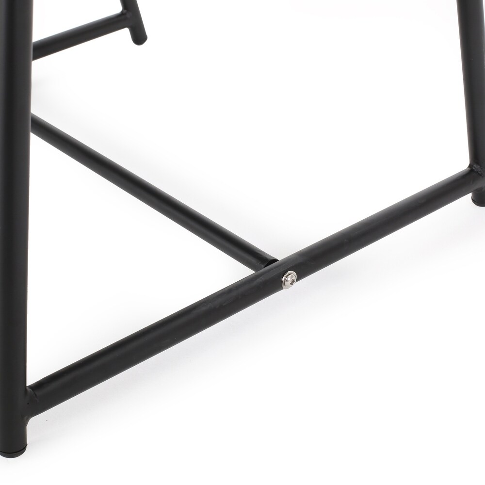 Cowan Iron Outdoor Side Table by Christopher Knight Home