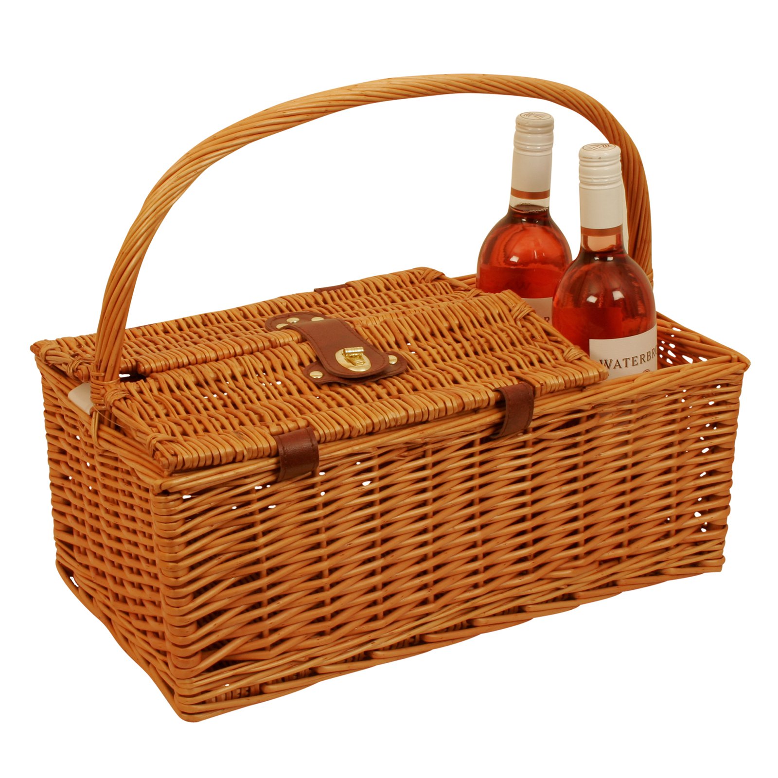 Wald Import Willow Picnic Basket