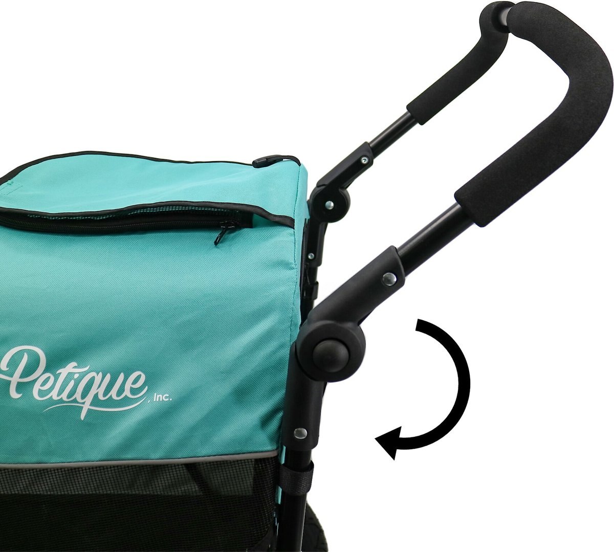 Petique Trailblazer Reflective Dog and Cat Bike Jogger