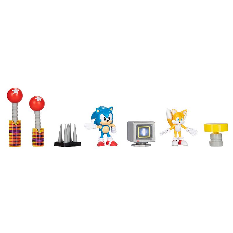 Jakks Sonic The Hedgehog 30th Anniversary 2.5-Inch Figure ama Set