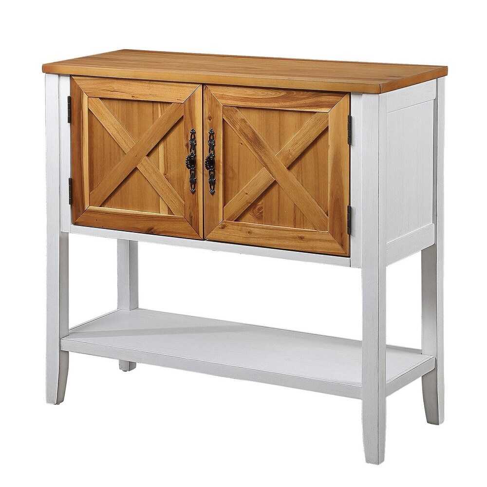 35'' Farmhouse Wood Buffet Sideboard Console Table