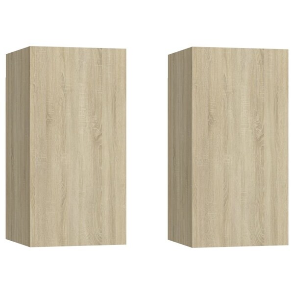 TV Cabinets 2 pcs Sonoma Oak 12