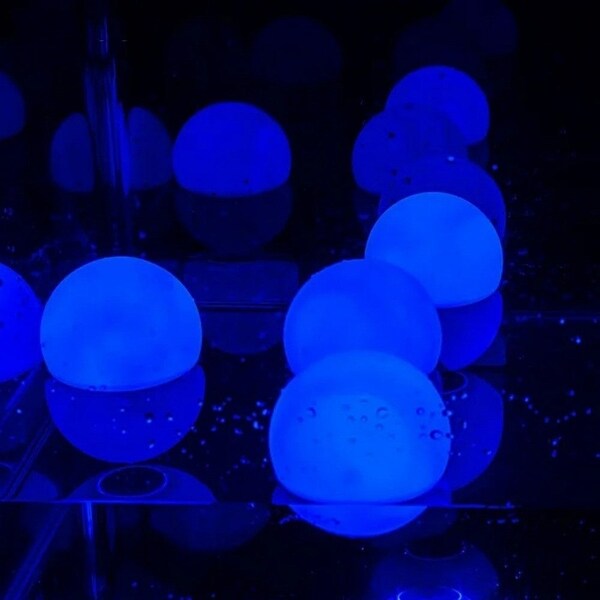 2/6/12Pcs LED Color Floating Ball Mood Light Garden for Pool Ponds and Parties 8cm/3inch