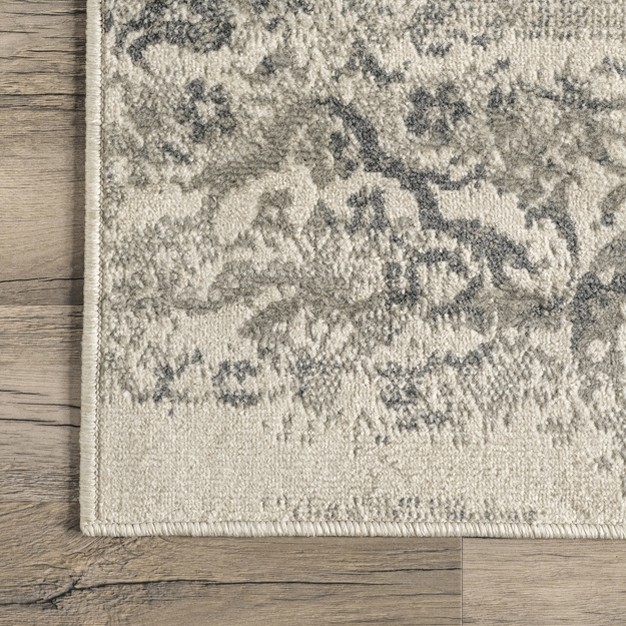 Nuloom Freja Faded Floral Area Rug