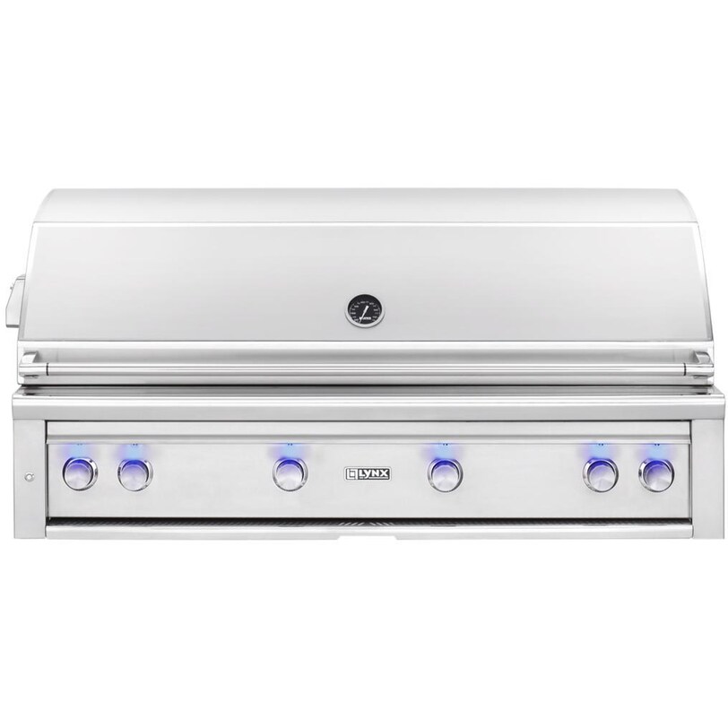 Lynx Professional 54-Inch Built-In Natural Gas Grill With One Infrared Trident Burner And Rotisserie