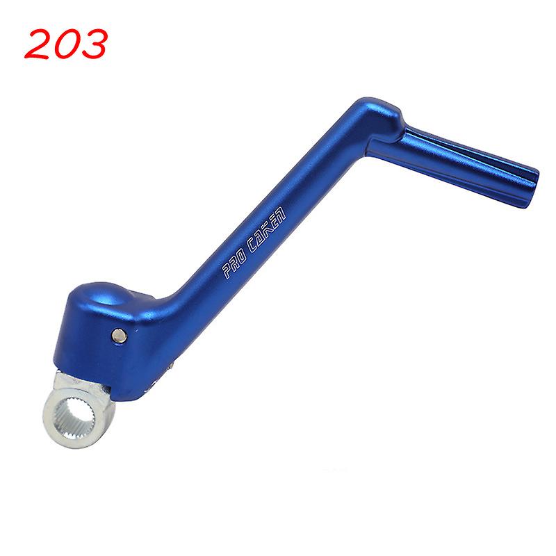 Born Pretty Forged Kick Start Starter Lever Pedal Arm For Yamaha Yz125 86-19 Motocross Dirt Bike Off Road Motorcycle Blue