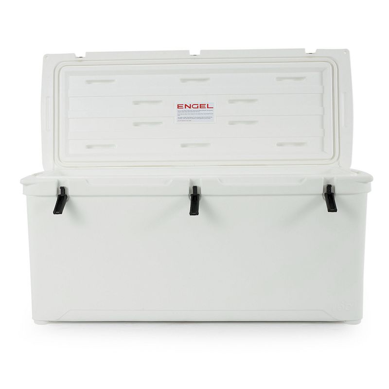 Engel High Performance 167-Qt Durable Rotomolded Airtight Hard Ice Cooler， White