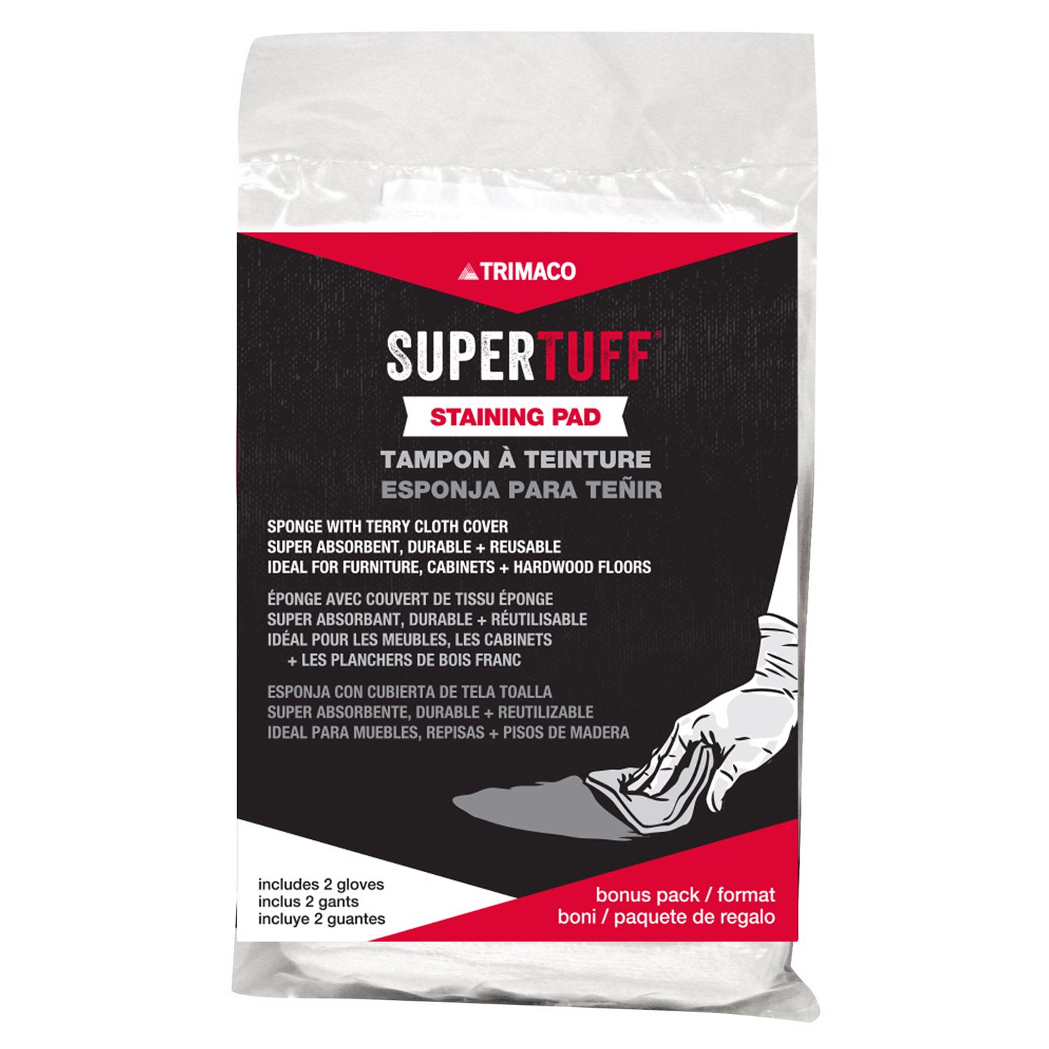 SuperTuff 3 in. W Staining Pad For Smooth Surfaces