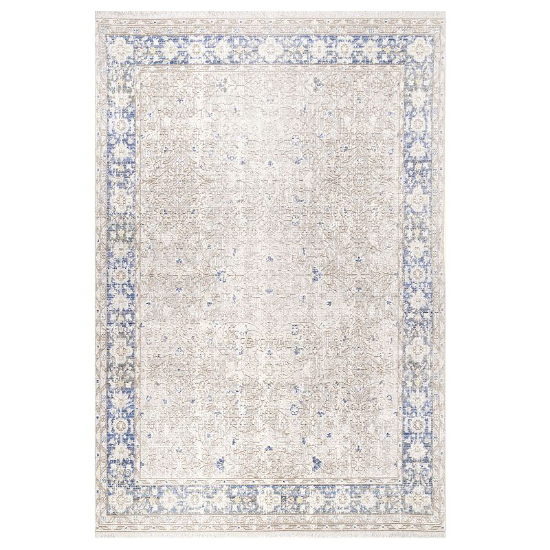 nuLOOM Karla Vintage Fringe Framed Rug - 4'3 x 6'6