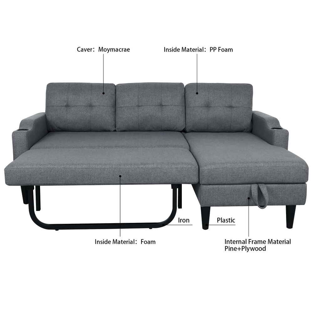 Pull out Convertible Sofa