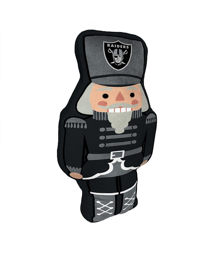 Pegasus Home Fashions Las Vegas Raiders Nutcracker Plushlete Pillow