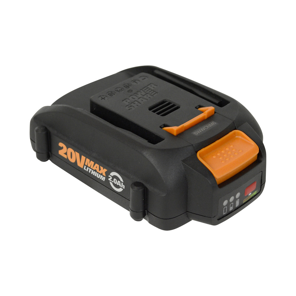 Worx 20V Power Share 2.0 Ah Lithium Battery 2pk