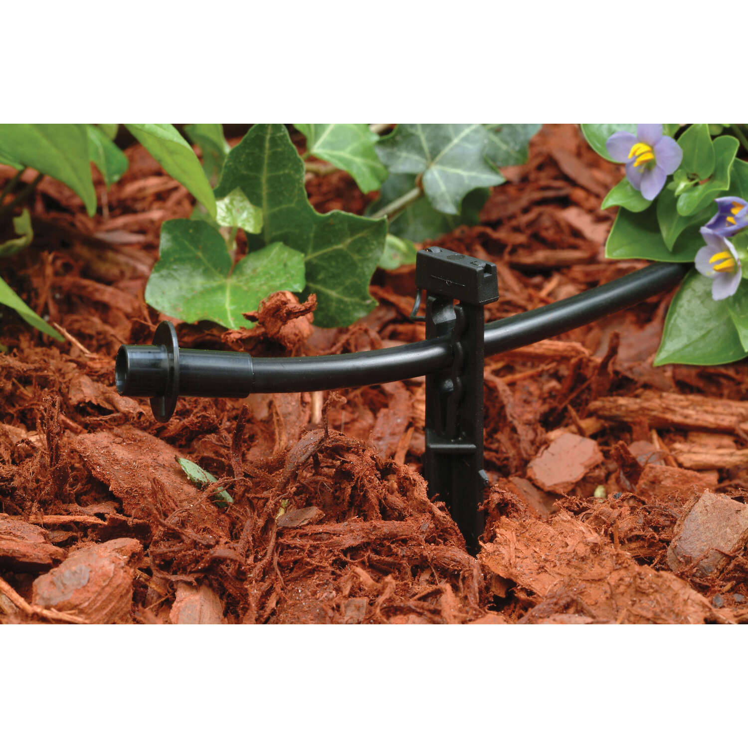 Rain Bird For 1/4 in. Tubing Drip Irrigation Tubing Stake 10 pk