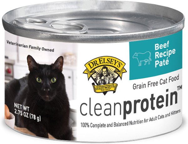 Dr. Elsey's cleanprotein Beef Formula Grain-Free Canned Cat Food