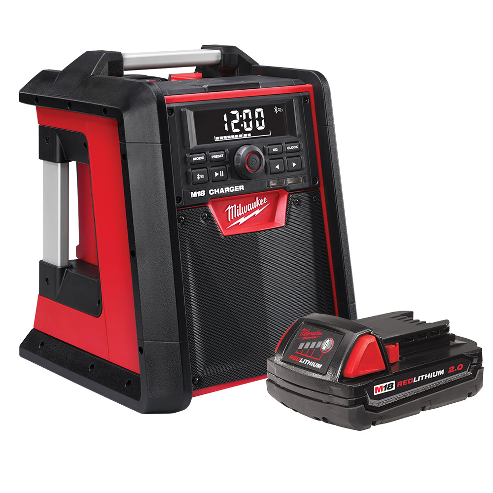 Milwaukee M18 Jobsite Bluetooth Radio/Charger 2792-20-48-11-1820 from Milwaukee