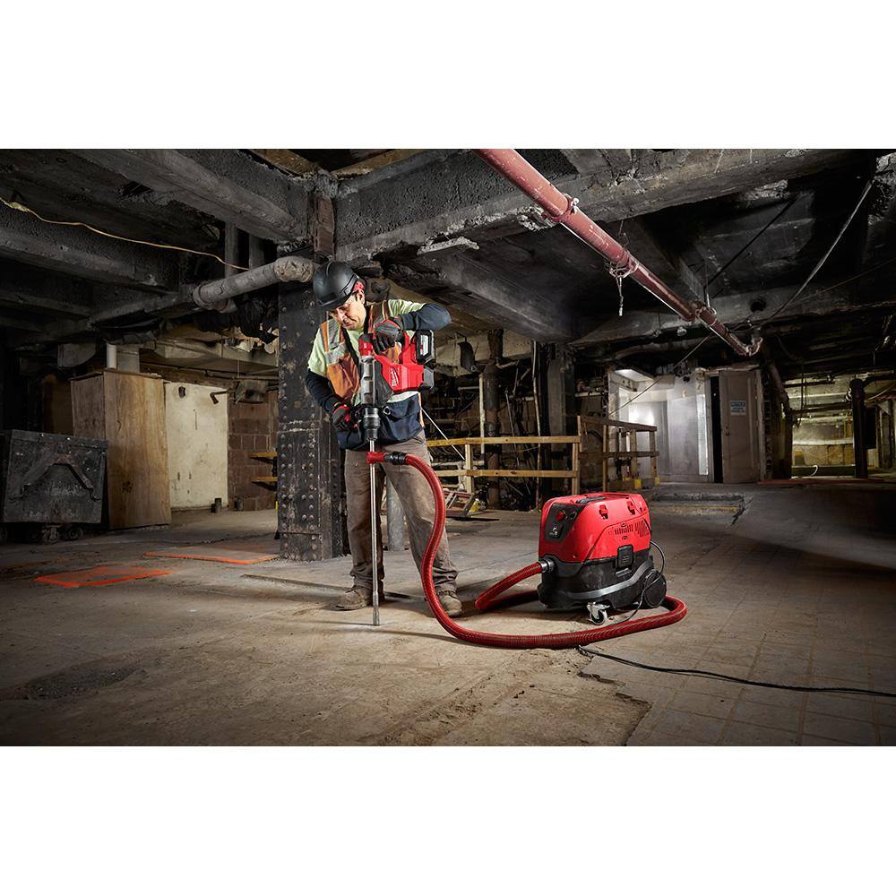 MW M18 FUEL ONE-KEY 18V Lithium-Ion Brushless Cordless 1-34 in. SDS-MAX Rotary Hammer with Two 12.0 Ah Battery 2718-22HD