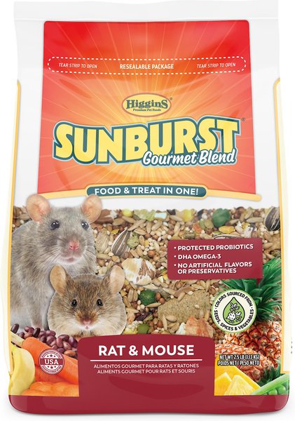 Higgins Sunburst Gourmet Blend Rat and Mouse Food