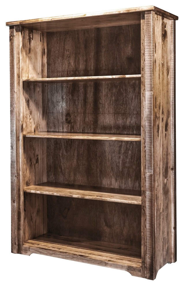 Homestead Collection Bookcase   Rustic   Bookcases   by Montana Woodworks  Houzz