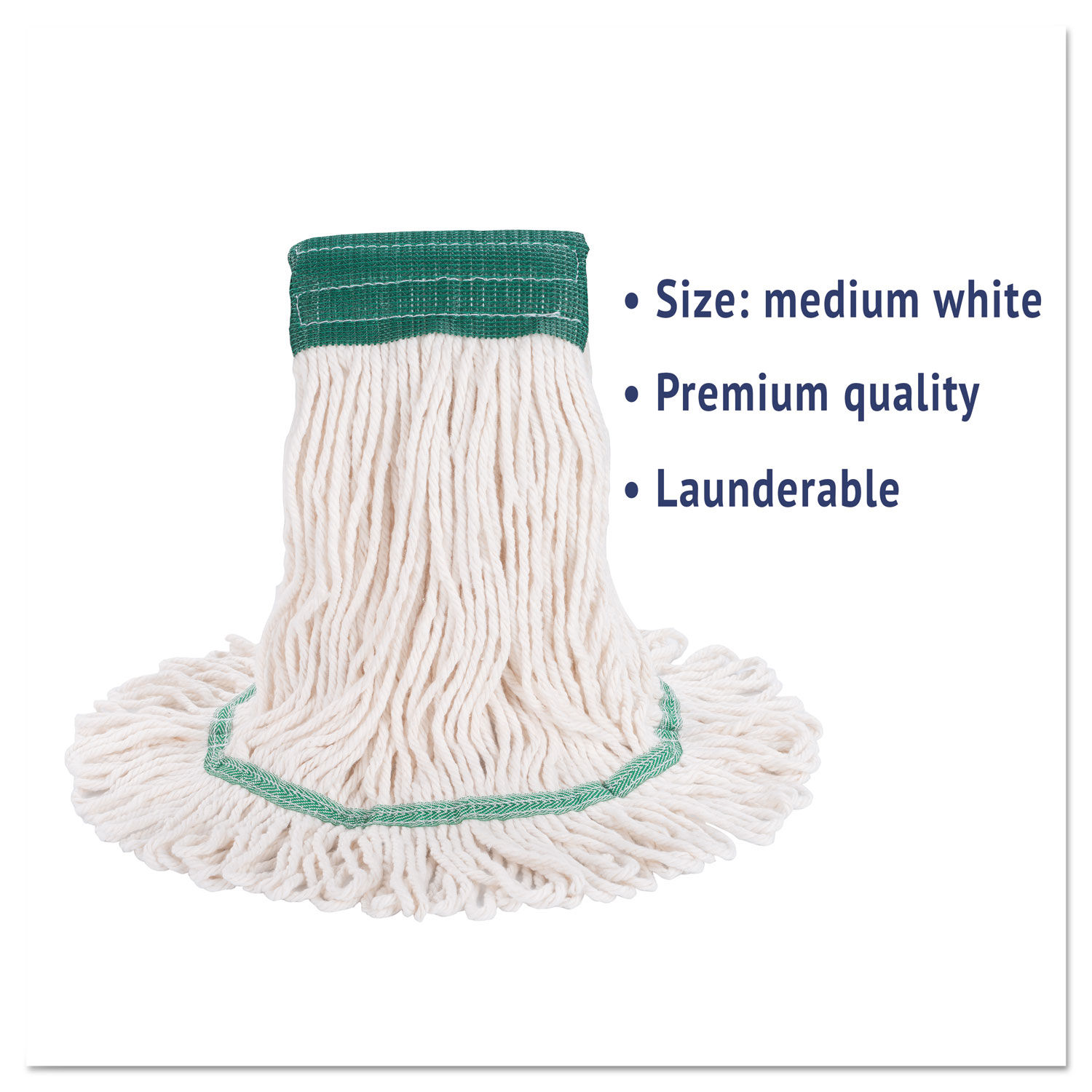 Super Loop Wet Mop Head by Boardwalkandreg; BWK502WHCT