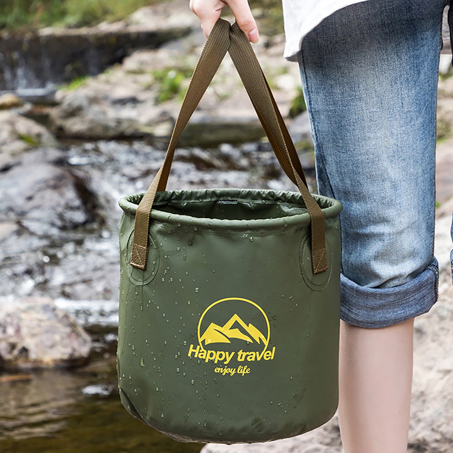 🔥Factory Clearance Sale With 50% Off🔥Travel Folding Bucket Camping Picnic Fishing Bucket