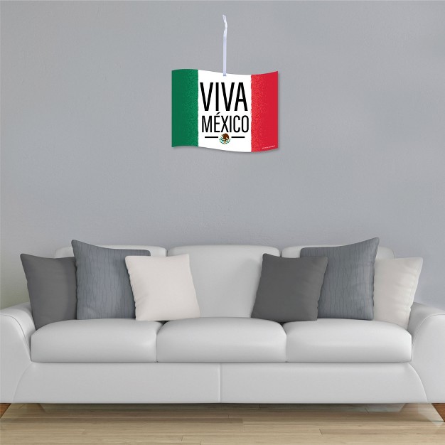 Big Dot Of Happiness Viva Mexico Hanging Porch Mexican Independence Day Party Outdoor Decorations Front Door Decor 1 Piece Sign