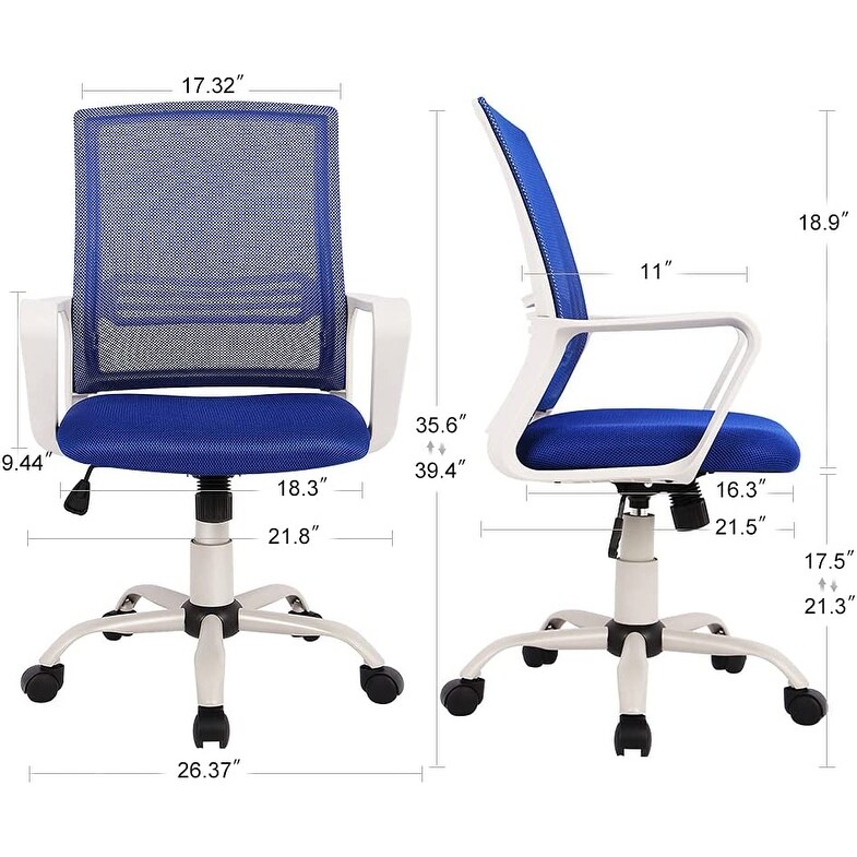 Office Chair  Ergonomic Office Chair Lumbar Support Home Office Desk Chair Computer Chair Mesh Swivel Chair Task Chair